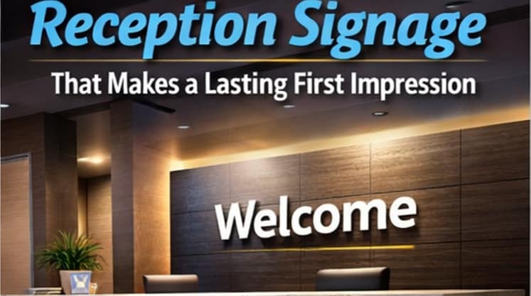 Professional Reception Signage2